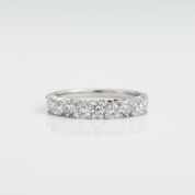 Heart-cut 1.0 ct Diamond OptionWedding Band - Evani Naomi Jewelry