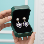 Heart to Heart & Star Stud Earrings