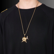 Hip Hop Shark Punk Necklace-Evani Naomi Jewelry