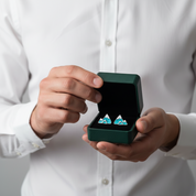 Iceberg Mountain Stud Earrings - Evani Naomi Jewelry