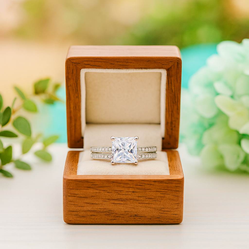 Split Shank 2.00 ct Princess-cut Diamond Engagement Ring