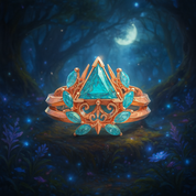 Light Mage Ring Set- Video Game Inspired Rings in 14k Rose Gold - Evani Naomi Jewelry