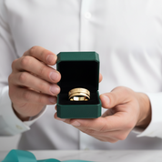 Love You Only Classic Wedding Band - Evani Naomi Jewelry