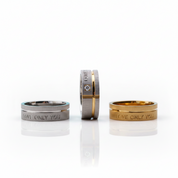 Love You Only Classic Wedding Band - Evani Naomi Jewelry