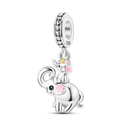 Lovely Big Ear Elephant Charm Series-Evani Naomi Jewelry