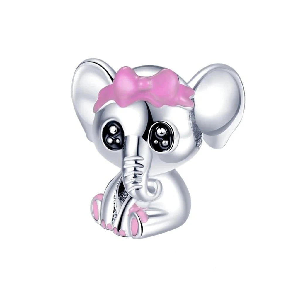 Lovely Big Ear Elephant Charm Series-Evani Naomi Jewelry
