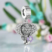 Lovely Big Ear Elephant Charm Series-Evani Naomi Jewelry