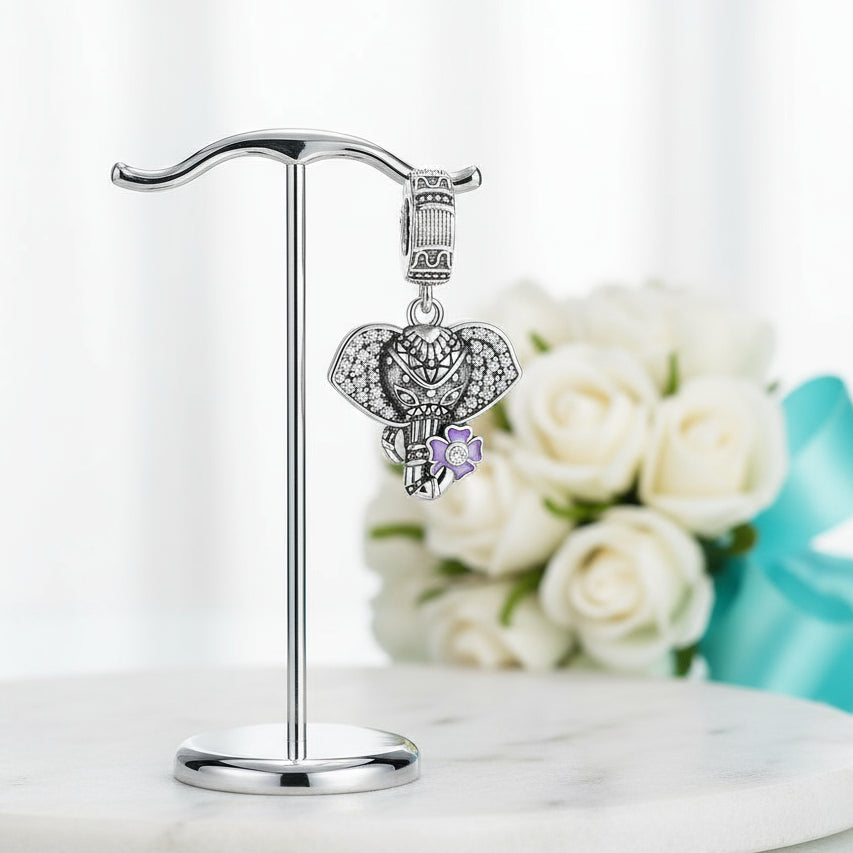 Lovely Big Ear Elephant Charm Series-Evani Naomi Jewelry