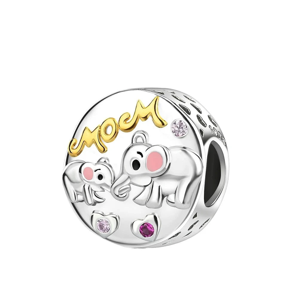 Lovely Big Ear Elephant Charm Series-Evani Naomi Jewelry