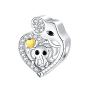 Lovely Big Ear Elephant Charm Series-Evani Naomi Jewelry
