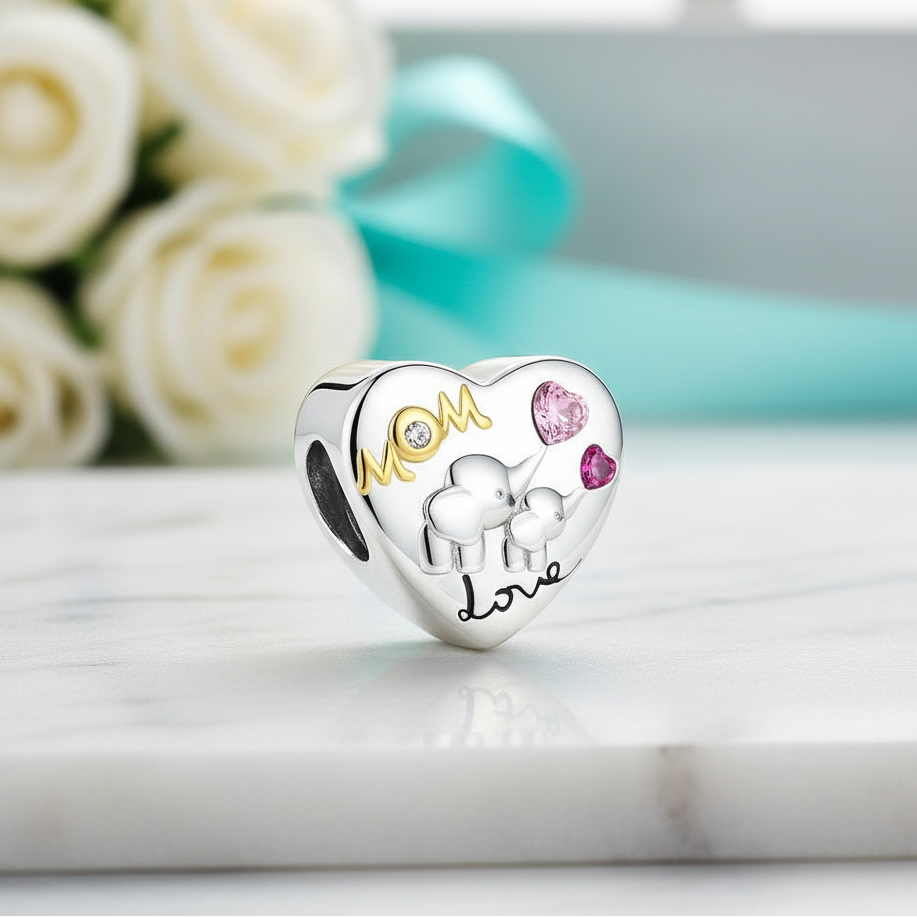 Lovely Big Ear Elephant Charm Series-Evani Naomi Jewelry