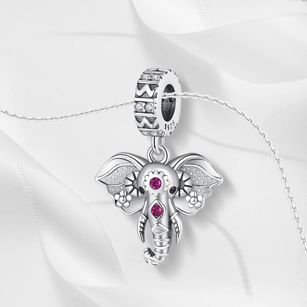 Lovely Big Ear Elephant Charm Series-Evani Naomi Jewelry