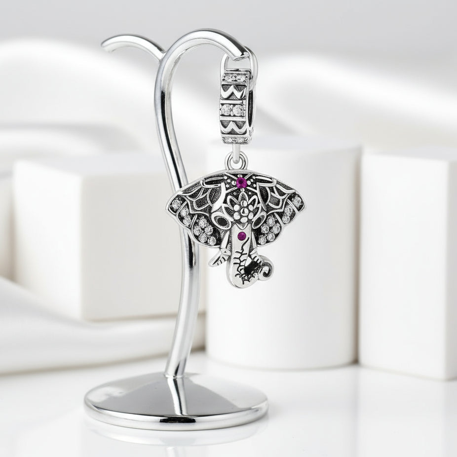 Lovely Big Ear Elephant Charm Series-Evani Naomi Jewelry