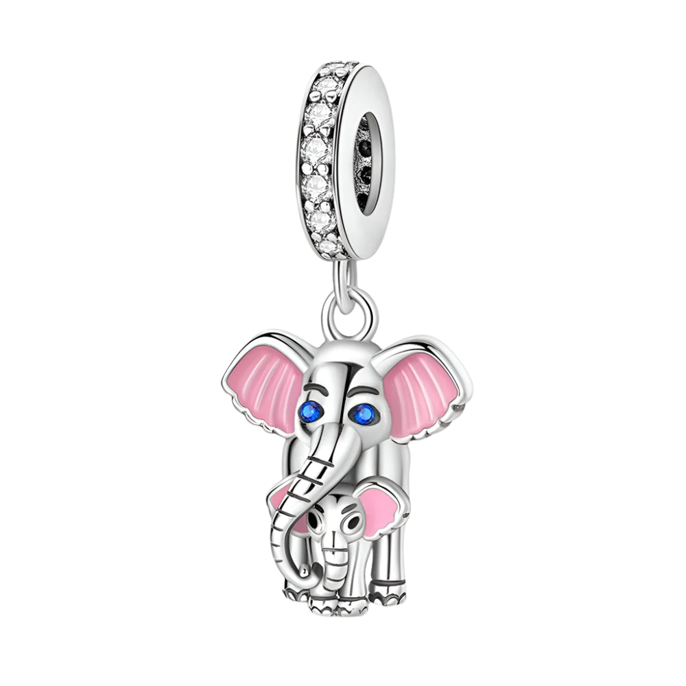 Lovely Big Ear Elephant Charm Series-Evani Naomi Jewelry