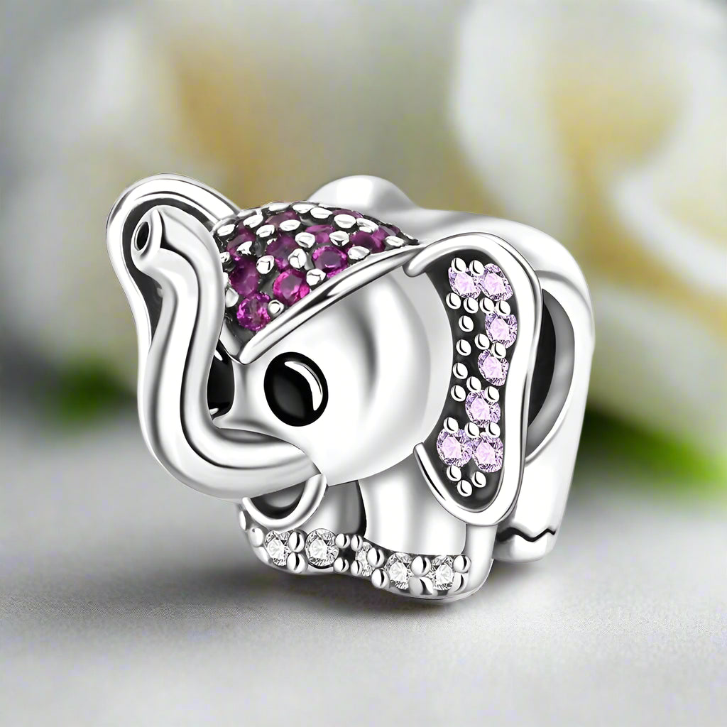 Lovely Big Ear Elephant Charm Series-Evani Naomi Jewelry