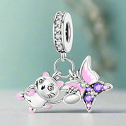 Lovely Pink & Purple Charm Treasures-Evani Naomi Jewelry