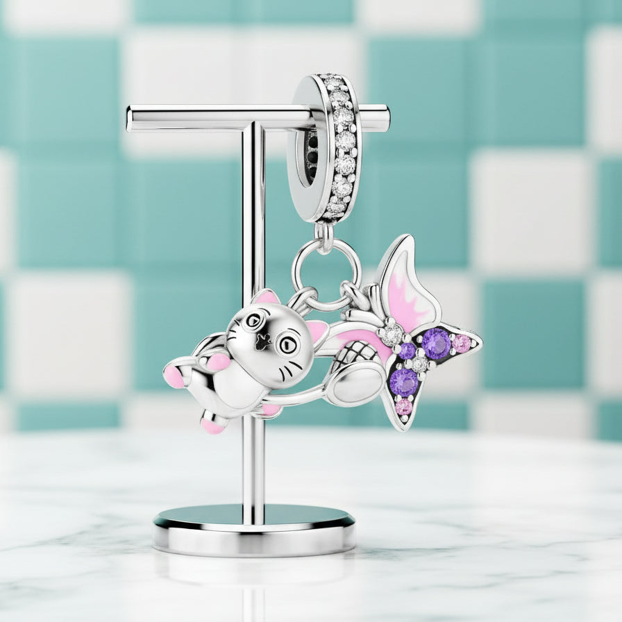 Lovely Pink & Purple Charm Treasures-Evani Naomi Jewelry