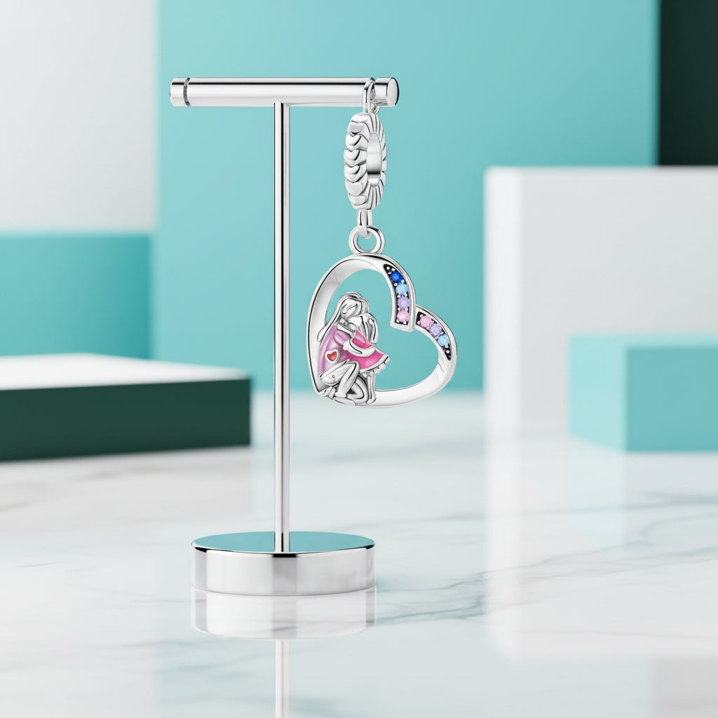 Lovely Pink & Purple Charm Treasures-Evani Jewelry