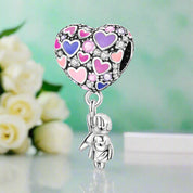 Lovely Pink & Purple Charm Treasures-Evani Naomi Jewelry