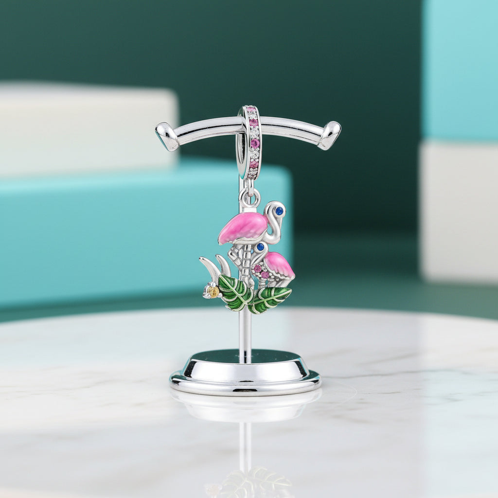 Lovely Pink & Purple Charm Treasures-Evani Jewelry