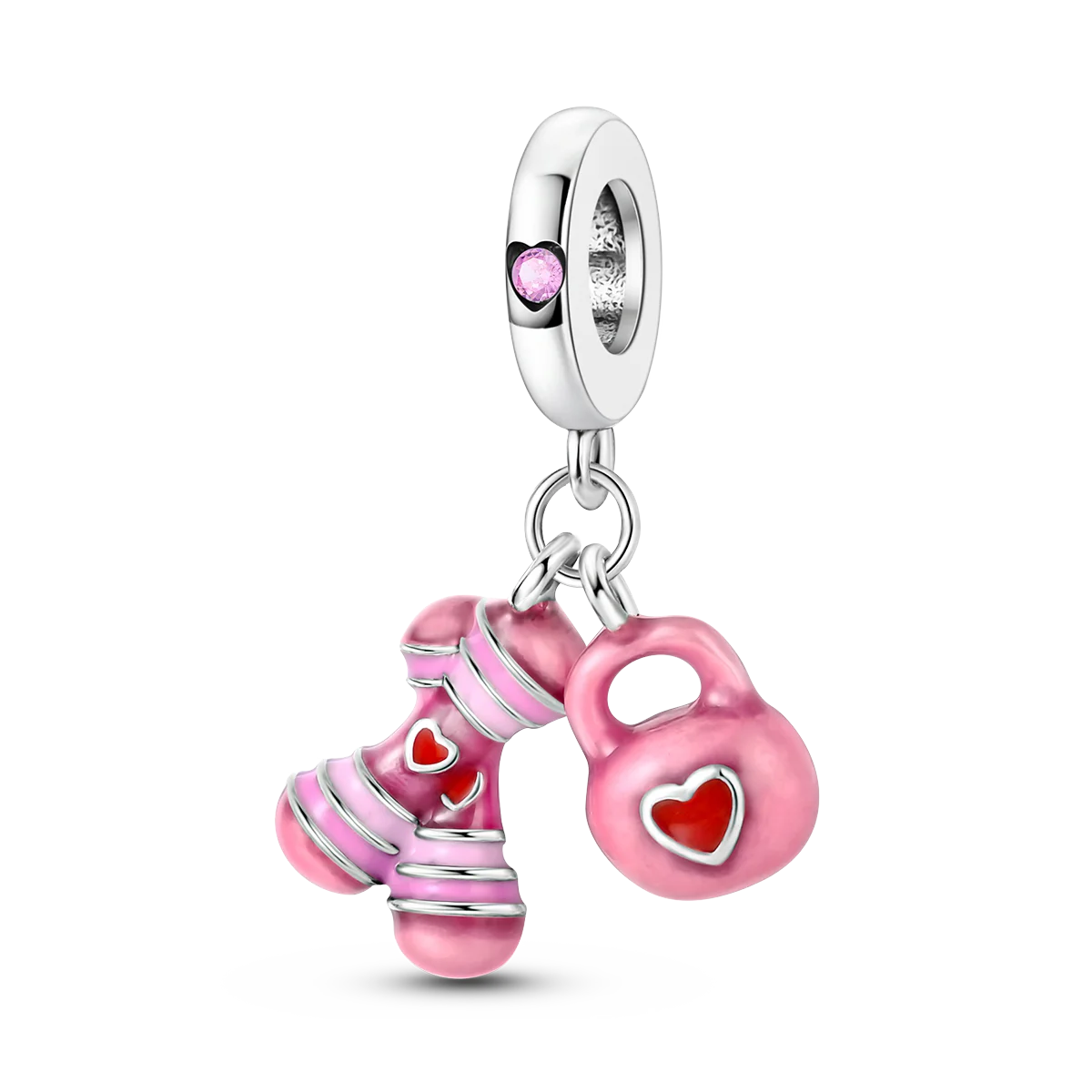 Lovely Pink & Purple Charm Treasures-Evani Naomi Jewelry