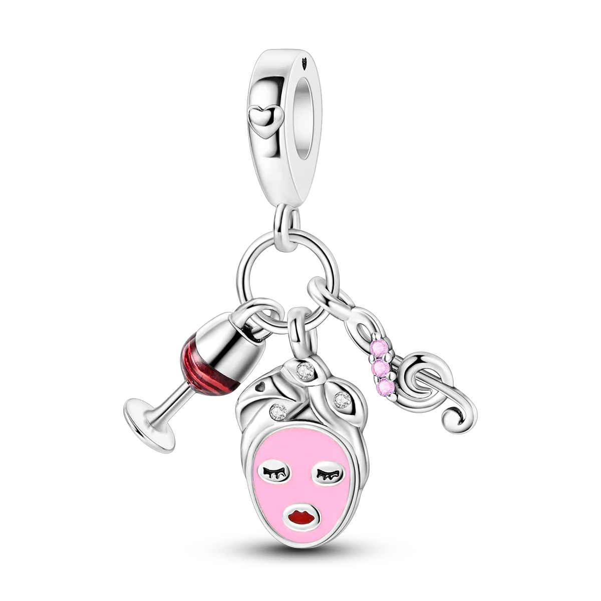 Lovely Pink & Purple Charm Treasures-Evani Naomi Jewelry