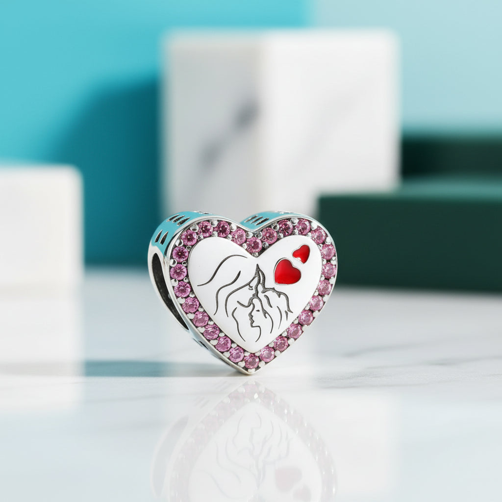 Lovely Pink & Purple Charm Treasures-Evani Jewelry