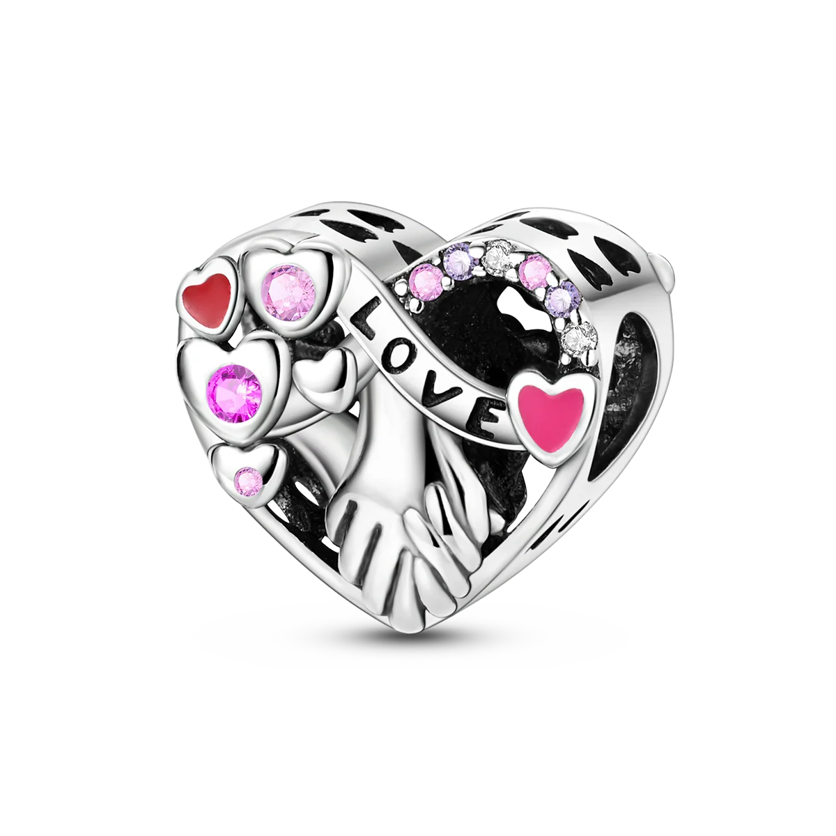 Lovely Pink & Purple Charm Treasures-Evani Naomi Jewelry