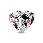 Lovely Pink & Purple Charm Treasures-Evani Naomi Jewelry