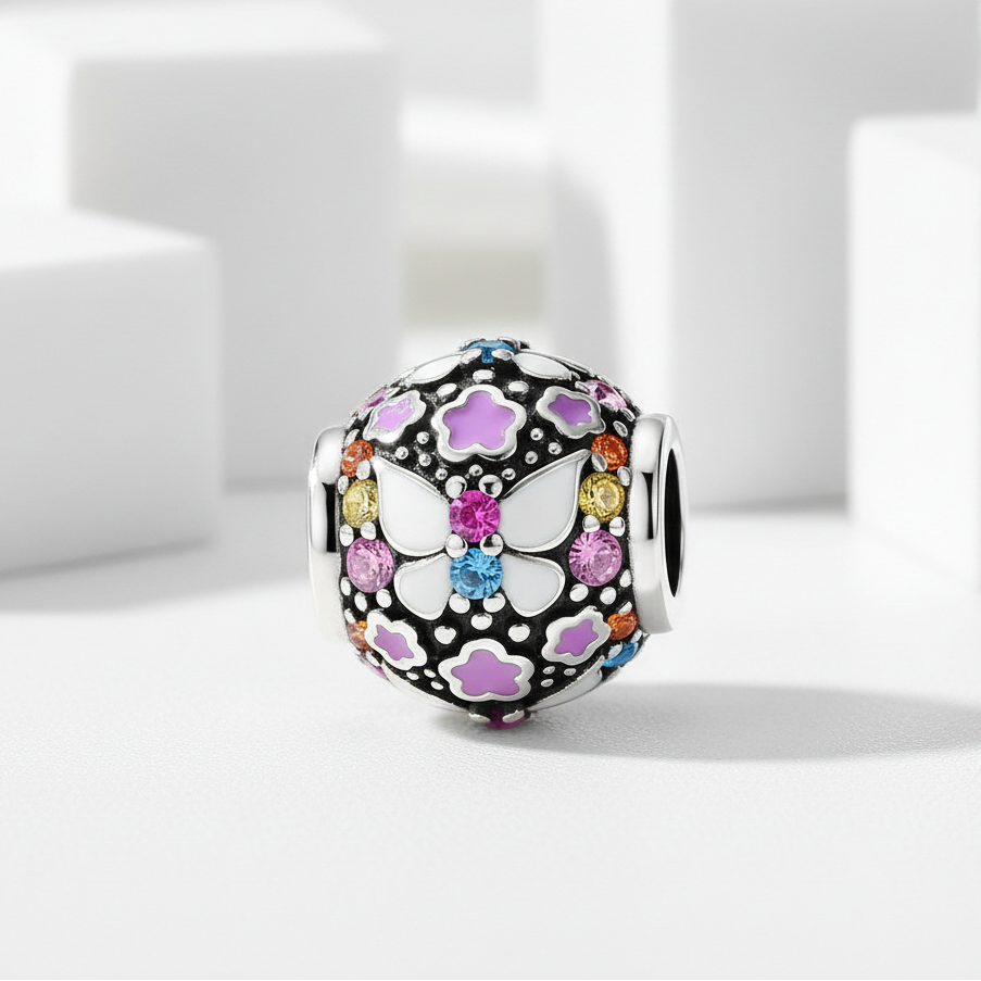 Lovely Pink & Purple Charm Treasures-Evani Naomi Jewelry