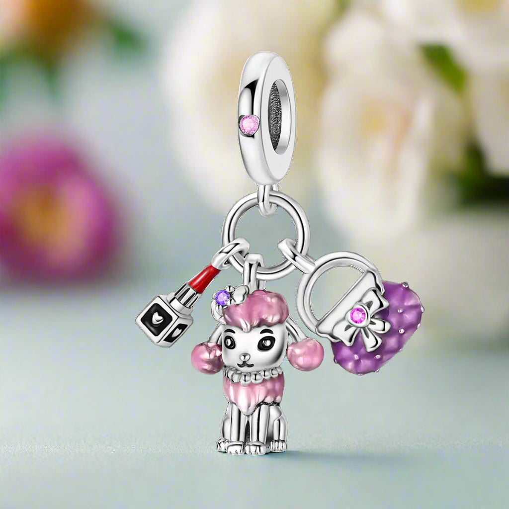 Lovely Pink & Purple Charm Treasures-Evani Naomi Jewelry