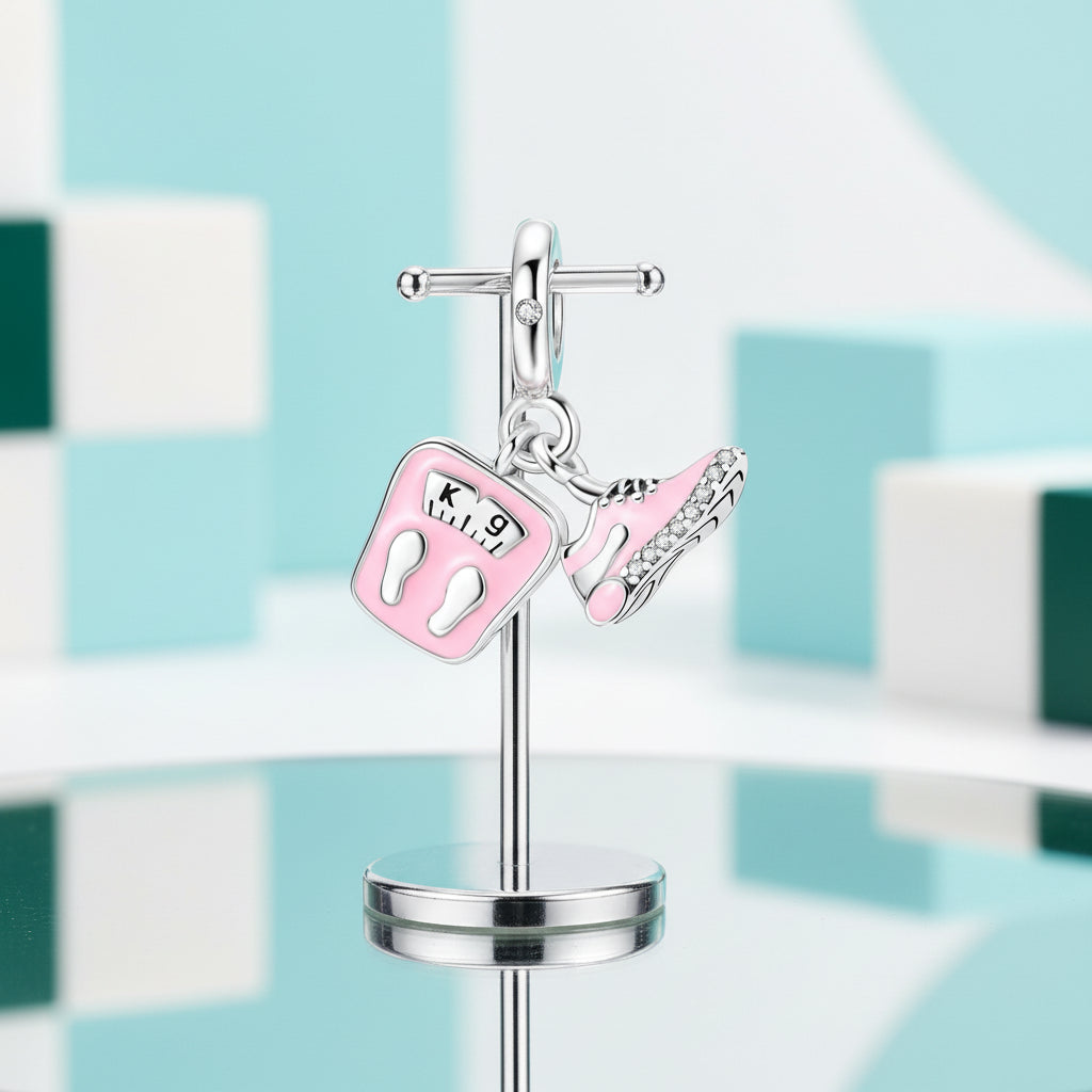 Lovely Pink & Purple Charm Treasures-Evani Jewelry