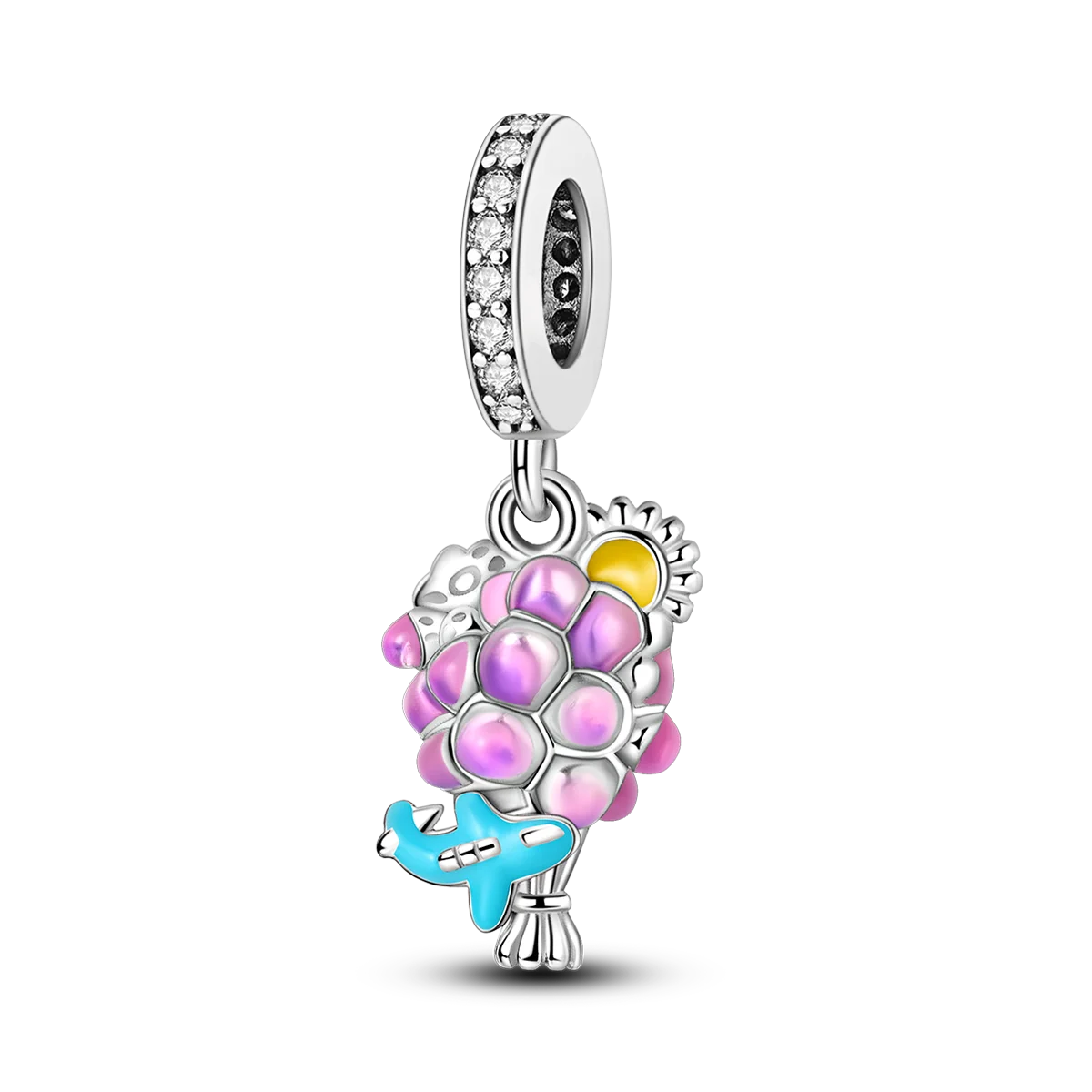 Lovely Pink & Purple Charm Treasures-Evani Naomi Jewelry