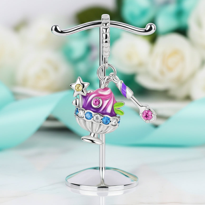 Lovely Pink & Amethyst Charm Treasures-Evani Jewelry