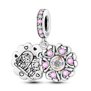 Lovely Pink & Purple Charm Treasures-Evani Naomi Jewelry