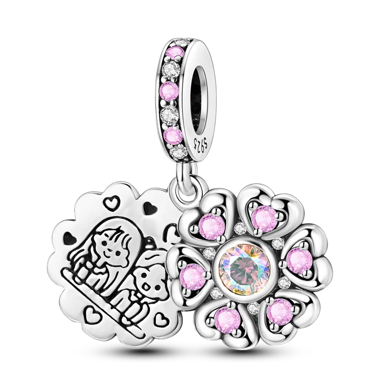 Lovely Pink & Purple Charm Treasures-Evani Naomi Jewelry