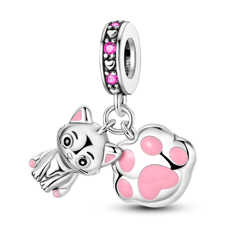 Lovely Pink & Purple Charm Treasures-Evani Naomi Jewelry