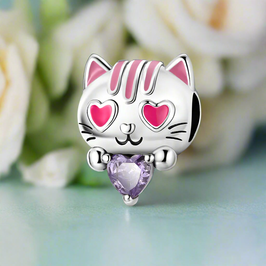 Lovely Pink & Purple Charm Treasures-Evani Jewelry