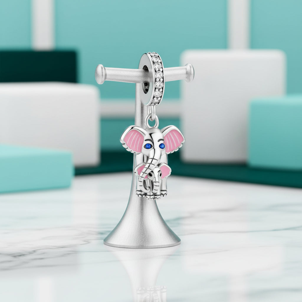 Lovely Pink & Purple Charm Treasures-Evani Jewelry