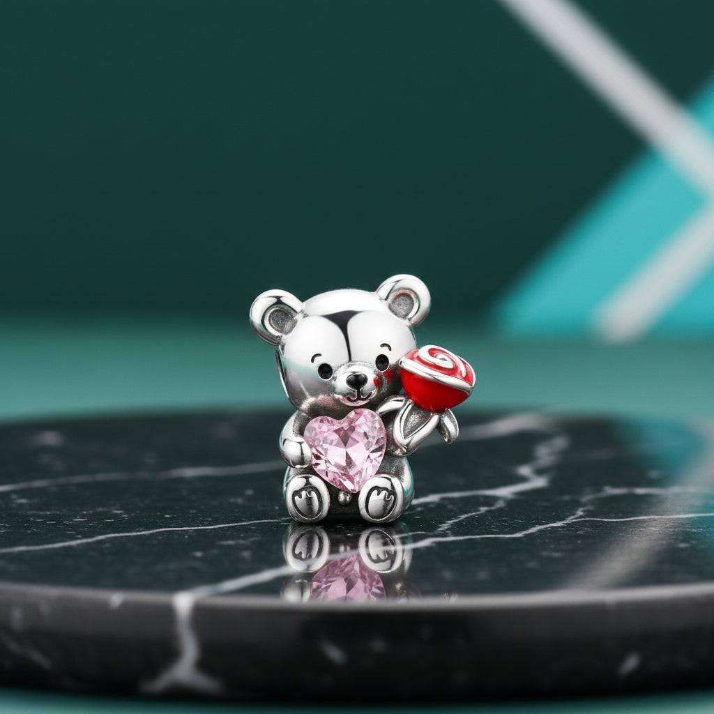 Lovely Pink & Purple Charm Treasures-Evani Jewelry