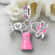 Lovely Pink & Purple Charm Treasures-Evani Naomi Jewelry