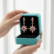 Magical Star Tourmaline Dreamy Earrings