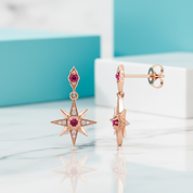 Magical Star Tourmaline Dreamy Earrings