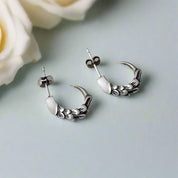 Neo-Gothic Style Eagle Claw Stud Earrings-Evani Naomi Jewelry