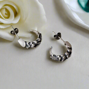 Neo-Gothic Style Eagle Claw Stud Earrings-Evani Naomi Jewelry
