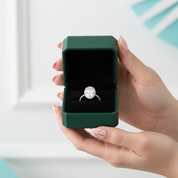 Oval Cut 2ct Diamond OptionEngagement Ring - Evani Naomi Jewelry