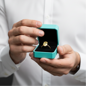 Oval Cut 3.5ct Yellow Gold Engagement Ring