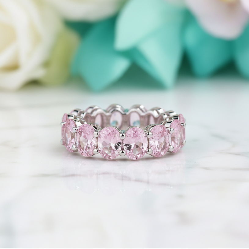 Oval Cut 8.5ct Tourmaline Birthstone Ring - Evani Naomi Jewelry