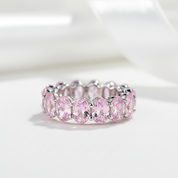 Oval Cut 8.5ct Tourmaline Birthstone Ring