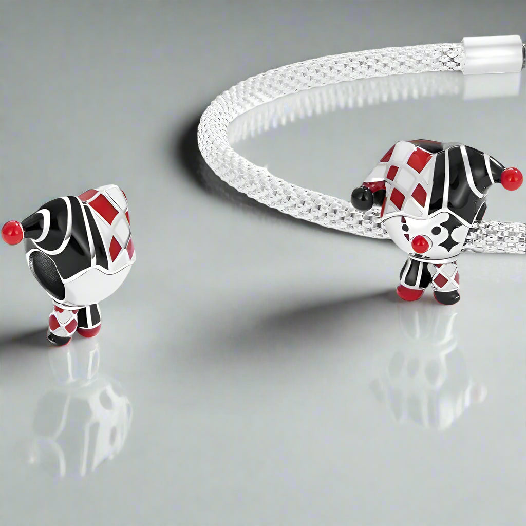Poker Clown Charm-Evani Naomi Jewelry